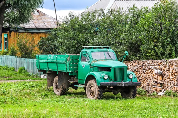 Green truck GAZ 63