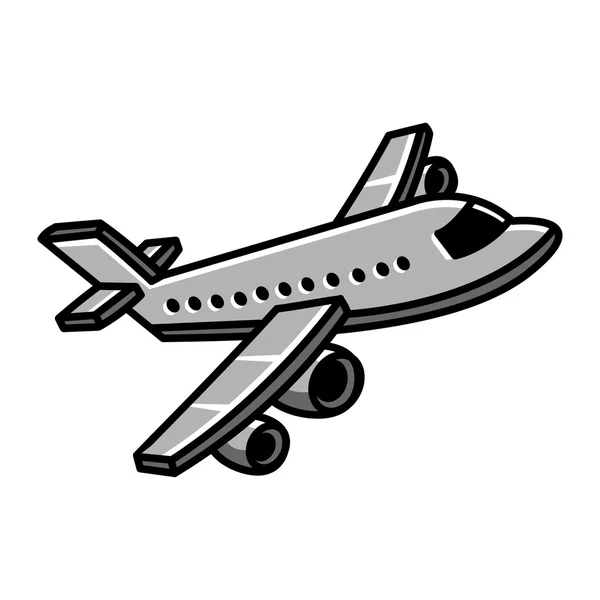 Airplane Flying Vector Icon