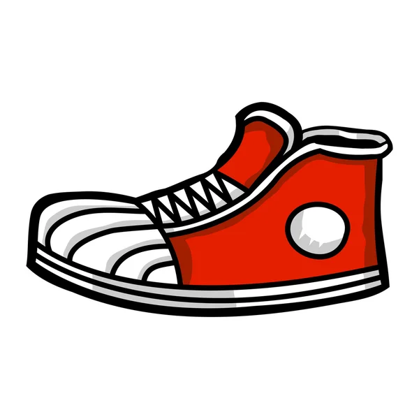 Sneaker shoe cartoon vector