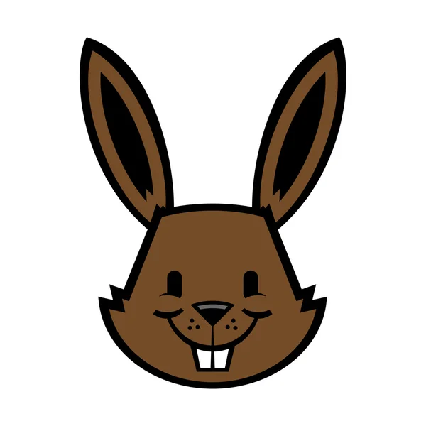 Bunny Rabbit Cartoon Vector Icon