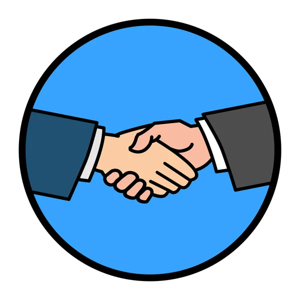 Business Handshake Agreement vector icon