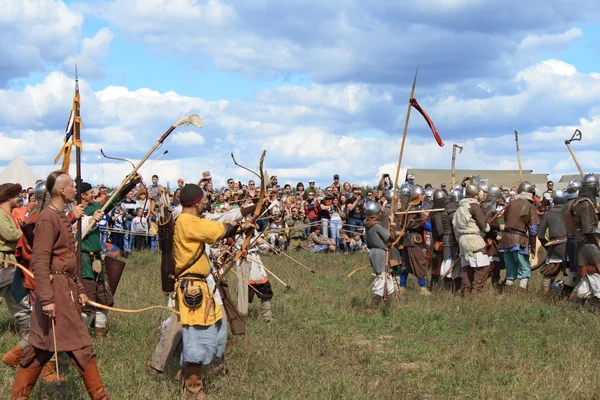 Medieval battle show Voinovo Pole (Warriors\' Field)