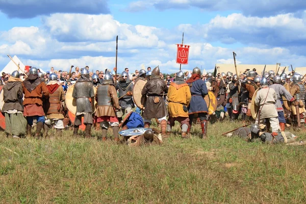 Medieval battle show Voinovo Pole (Warriors\' Field)