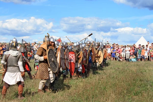 Medieval battle show Voinovo Pole (Warriors\' Field)