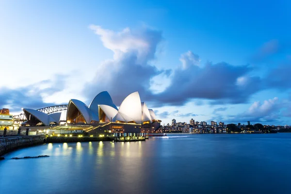 The scenery of sydney opera house