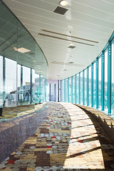 Modern building corridor interior