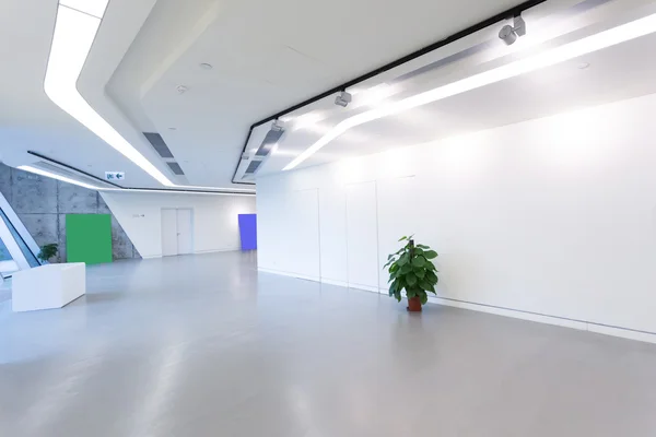 Modern office building corridor