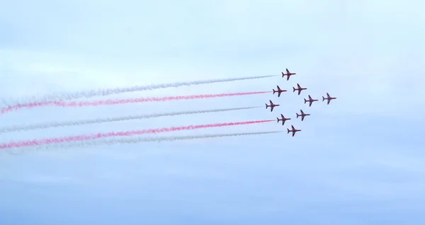 Red Arrows on display
