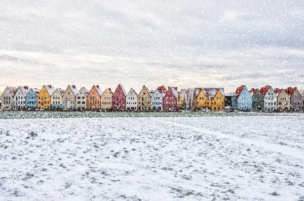Jakriborg in the snow