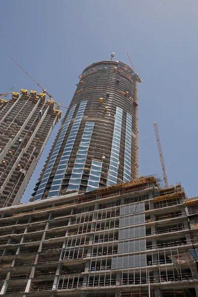 DUBAI, UAE - MAY 14, 2016: construction of tower