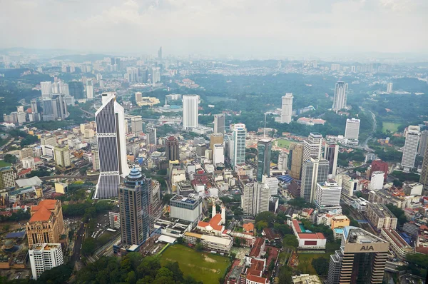 Downtown area of Kuala Lumpur