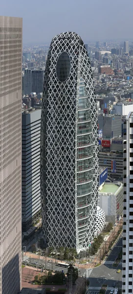 Modern tower in Tokyo, Japan