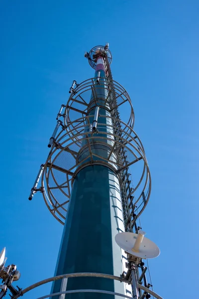 High-Tech Electronic Communications Tower