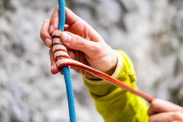 Rock climbing knots