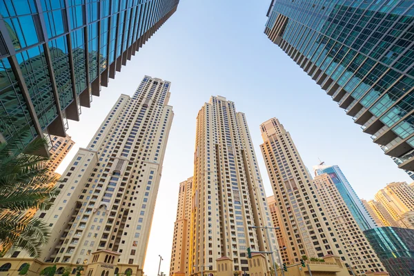 City scenery of Dubai Marina, UAE