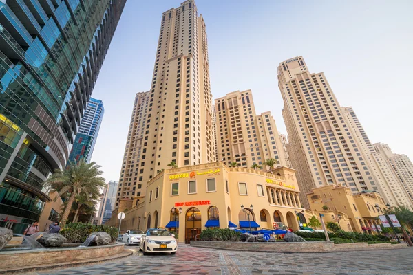 City scenery of Dubai Marina, UAE