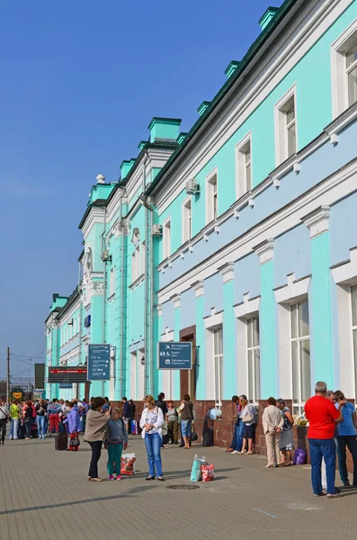 GRJAZI, RUSSIA - 28.08,2015. Train Station -  major railway hub in the South-Eastern Railway