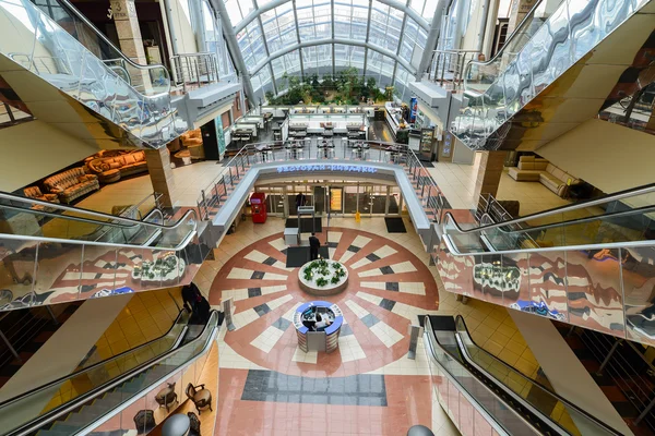 MOSCOW, RUSSIA - MARCH 05 2015: Interior Furniture shopping complex Grand. Furniture shopping mall GRAND - the largest specialty shop in Russia and Europe.