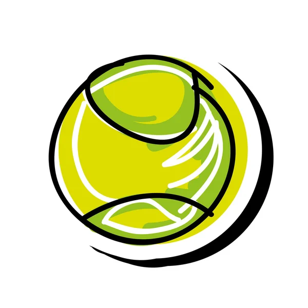 Tennis sport ball