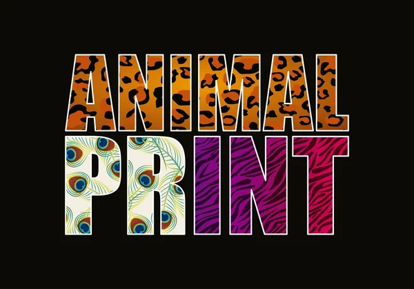 Animal print design
