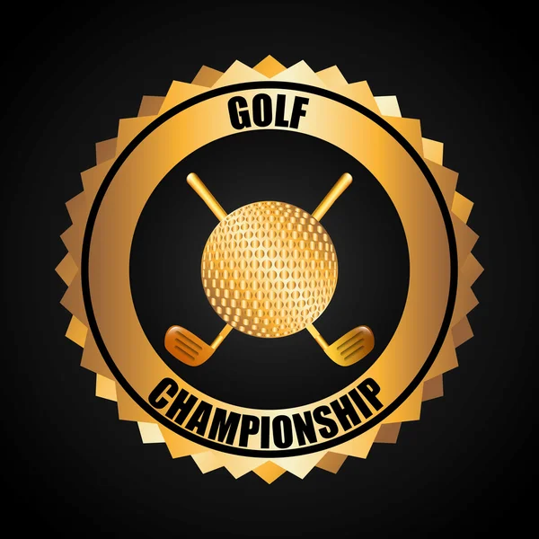 Golf championship design