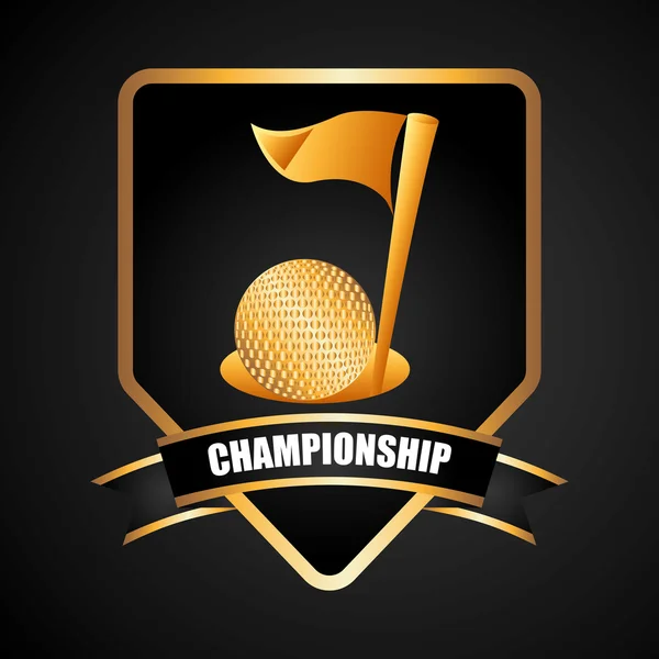 Golf championship design