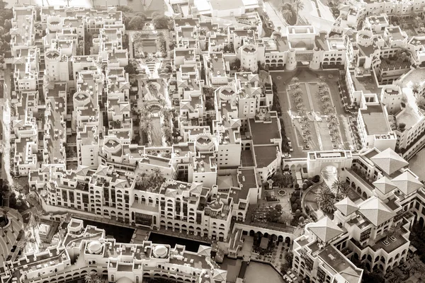 Dubai buildings roofs