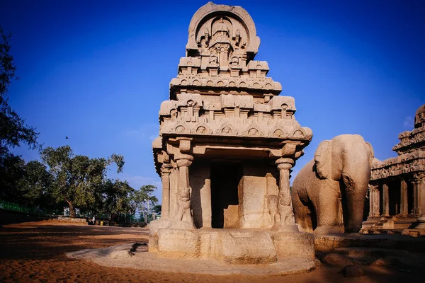 One of the ancient architectural wonders of the Pallava kings in