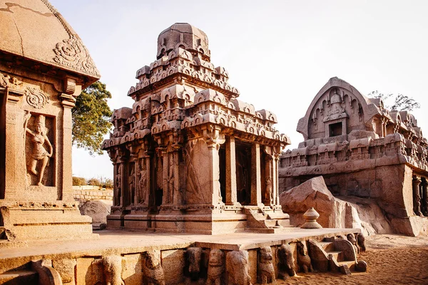 One of the ancient architectural wonders of the Pallava kings in