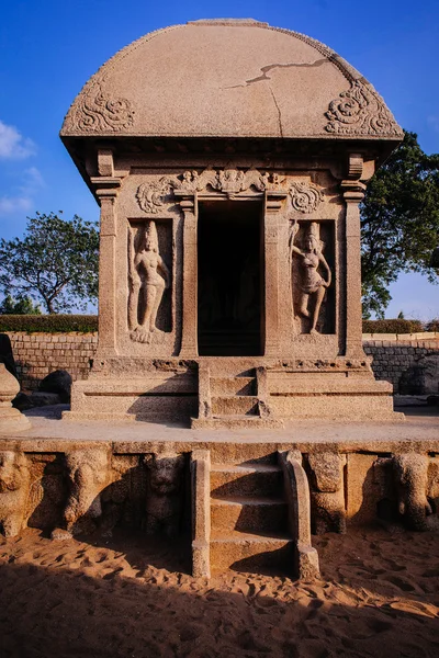 One of the ancient architectural wonders of the Pallava kings in