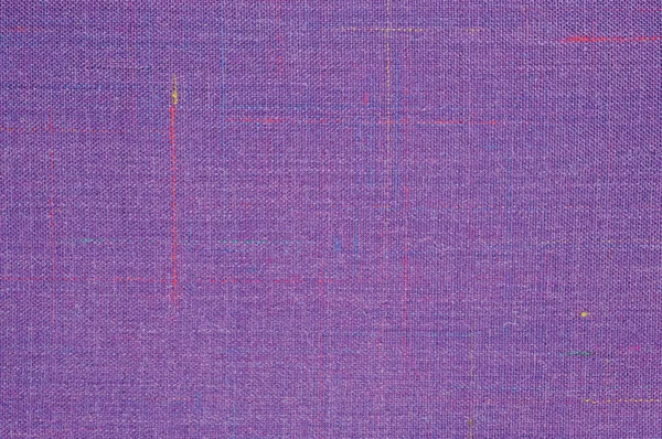 Violet Vintage Tweed Wool Fabric Background Texture Pattern, Large Detailed Horizontal Textured Macro Closeup, Purple, Yellow, Blue, Red, Green Stripe Mixture Detail, Rough Casual Style Textile