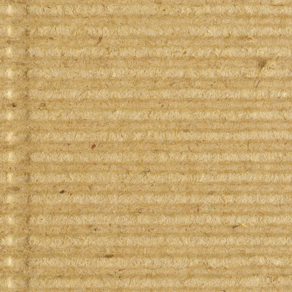 Corrugated cardboard goffer paper texture, bright rough old recycled goffered textured blank empty grunge copy space background large aged grungy macro closeup vertical taupe brown tan yellow beige