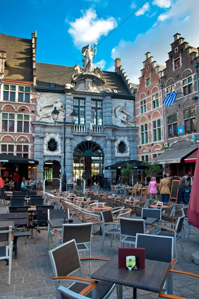 Nice houses in the old town of Ghent
