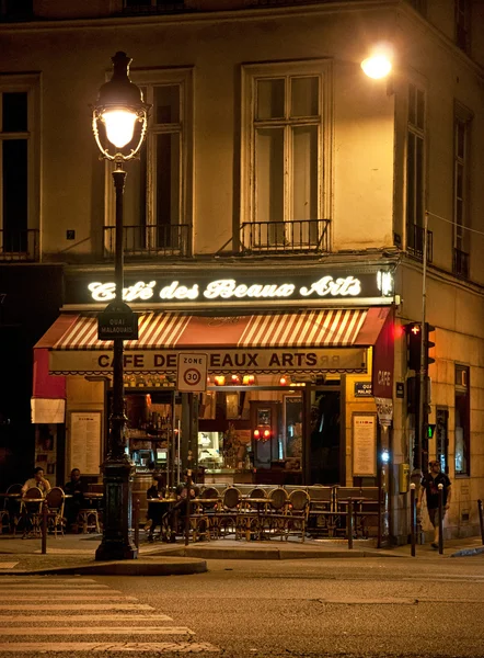 Typical bar in the old town of Paris