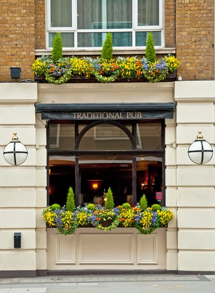 Typical British pub in London