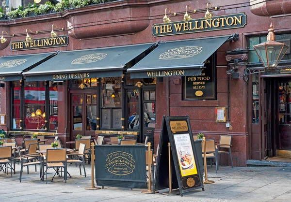 Typical British pub in London