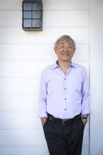 Attractive Older Chinese Man Portrait