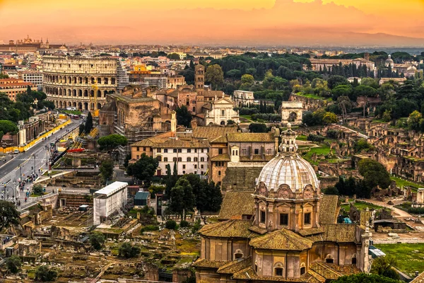 Rome view, Italy.