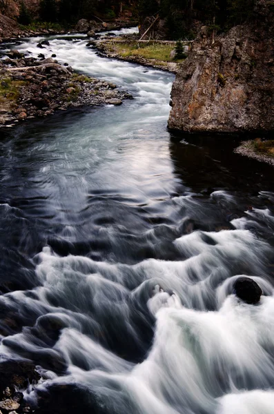 River Stream Flowing Clean Purity Down Rocks