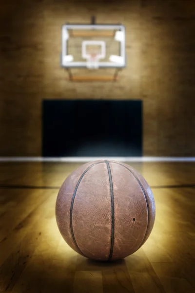 Basketball and Basketball Court