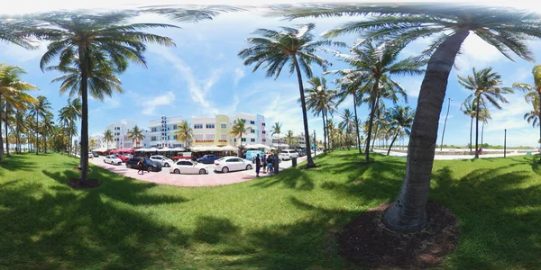 Miami Beach Ocean Drive 360 video