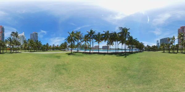 360 video of Miami Beach South Pointe Park