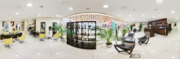 Modern beauty salon blur background