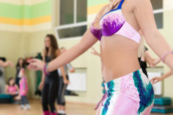 Belly dancing class