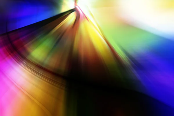 Abstract background representing speed, movement, burst of colors