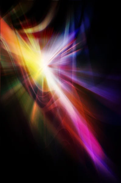 Abstract background representing speed, motion and color burst