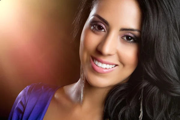 Smiling Hispanic Woman