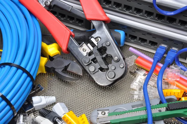 Tools for crimping with component