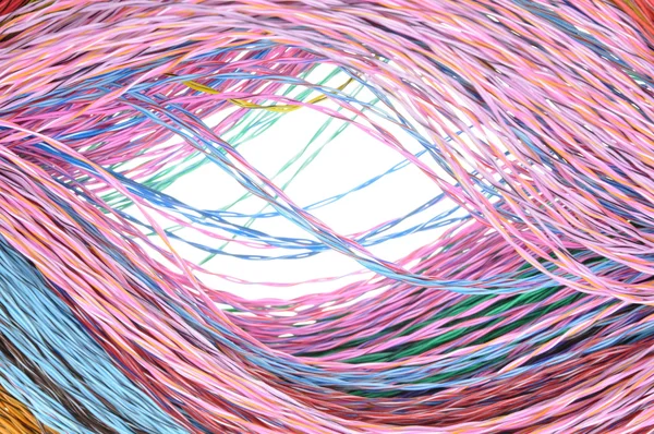 Computer network color wires