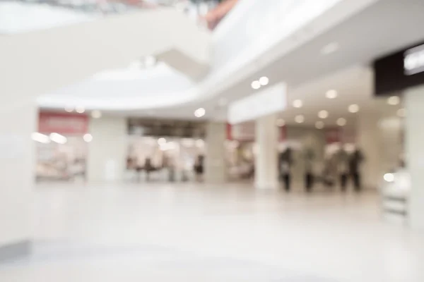 Blurred mall background